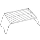 Zormy 13" Folding Campfire Grill, 304 Stainless Steel Firepit Grate, He.... Fixed Price $37.27.
