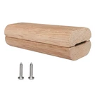 Quantfire 4" Handle Wood Block Replacement For Medium/small Big Light Brown. Fixed Price $22.52.