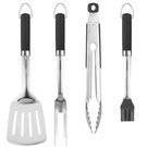 Pargrill Heavy Duty Stainless Steel Accessories Brush & Tongs Spatula Fork. Fixed Price $29.99.