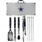 Nfl Siskiyou Sports Fan Shop Dallas Cowboys Steel Tailgater Bbq Set W/case 8 Pie. Fixed Price $232.11.