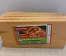 New Sealed - 12 Pack Gourmet Textured American Cedar Grilling Planks. Fixed Price $17.99.
