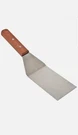 12" Wood Handle Stainless Steel Riveted Restaurant Bbq Grilling Spatula Turner. Fixed Price $9.90.