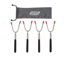 Camco Telescoping Roasting Forks 4-PACK Two-prong Open Fire Skewers With Bag. Fixed Price $30.70.