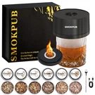 Smokpub Electric Whiskey Smoker Kit, Rechargeable Cocktail 3.6 Inches, Black. Fixed Price $68.37.