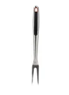 Mr Bar-b-q Premium Meat Fork Stainless Steel Rubber Grip Two Pronged 17 Inch. Fixed Price $10.00.