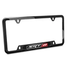 SRT-8 Logo Real Carbon Fiber Insert Black Stainless Steel License Plate Frame. Fixed Price $45.99.