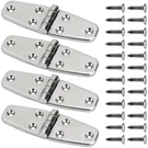 316 Stainless Steel Boat Hinges Marine Grade 4 Inch X 1.5 Heavy Duty Boa.... Fixed Price $37.99.