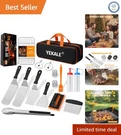 Complete Bbq Accessories Set: 17 Pc Stainless Steel Grill Tools For Master Chefs. Fixed Price $51.95.
