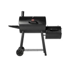 Char-griller Smokin' Pro 1130-SQ. Black Horizontal Charcoal Smoker/ Hot Sale. Fixed Price $246.25.
