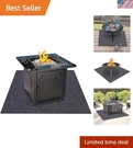 Washable Heat-resistant Grill Mat Large 36"X30" For Fire Safety Outdoors. Fixed Price $21.99.