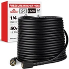 Yamatic 50FT 1/4IN Pressure Washer Hose 3200 Psi M22 Brass For Ryobi & Craftsman. Fixed Price $36.46.