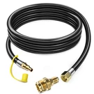 12 Ft Rv Propane Quick Connect Hose For Gas Grill 1LB Bottle Adapter 1/4 Qd. Fixed Price $28.00.