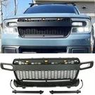 Black Front Grille Fit Ford Maverick 2022-2023 Led Light & Bar. Fixed Price $179.00.