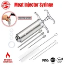 Food Marinade Meat Injector Kit With 3 Needles, Turkey, Chicken, Bbq. Fixed Price $18.49.