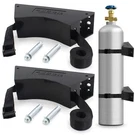 2PCS Propane Tank Holder, Gas Cylinder Wall Mounted Bracket, Abs With .... Fixed Price $48.55.