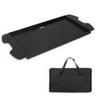 7034 Cast Iron Griddle For Weber Traveler 9010001-9030001 + Bag, Flat Top. Fixed Price $97.49.