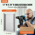 Bbq Access Door, 17W X 24H Inch Single Outdoor Kitchen Outside Cabinet. Fixed Price $60.48.