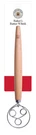 Arthur Baking Company Baker Batter Whisk, Triple-loop, 18/8 Silver. Fixed Price $26.99.