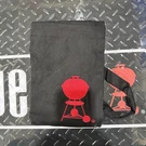 Weber 6533 Black Barbecue Apron W/ Red Grill Adjusts At Neck & Waist New. Fixed Price $8.99.