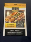 Mr. Bar-b-q Stainless Steel Dual-sided Barbecue Sheet. Fixed Price $8.95.