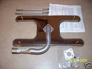 Charmglow Gas Grill Small Left Burner Single Port CC1 Old Double Headed Post. Fixed Price $42.99.