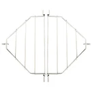 Primo Heat Deflector Rack/drip Pan, Oval Lg 300, 2 Pieces. Fixed Price $99.00.