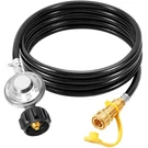 Gassaf 12FT Propane Regulator With Hose, For Indoor/outdoor Heat.... Fixed Price $40.84.