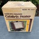 Sunbeam Trail Master Propane Heater, Model 5317, Works, Good Condition W/box. Fixed Price $44.97.