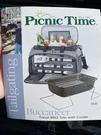 Buccaneer Portable Charcoal Grill And Cooler Tote In Gray & Black. Fixed Price $50.00.
