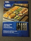 Blue Rhino Stainless Steel Dual-sided 18" X 12" Barbecue SHEETS-#1422111. Fixed Price $25.99.