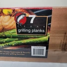 Coastal Cuisine Western Red Cedar Grilling Barbecue Planks Set Of 7 Fish Seafood. Fixed Price $18.99.