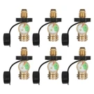 6 Pcs Propane Tank Gauge Bulk Gas Meter Adapter With For 5-100LB. Fixed Price $43.38.