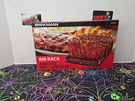 Brinkmann Rack Bbq Barbecue Outdoor Grilling Holds 6 Slabs Of Ribs. Fixed Price $7.99.