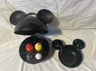 Mickey Mouse Bbq Picnic Set & Caddy Zak Party Chip And Dip Bowl. Fixed Price $45.99.