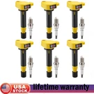 Ignition Coils & Spark Plug Pack For 2000-2007 Honda Accord 3.0L 3.5L V6 UF242. Fixed Price $37.99.