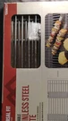 Master Forge Stainless Steel Universal Fit Cooking Grate 5506231 14-19.5" Wide. Fixed Price $30.00.