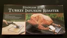 Charcoal Companion Stainless Steel Bbq Grill Turkey Infusion Roaster Nib. Fixed Price $19.99.