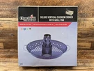 Char-broil Deluxe Vertical Chicken Cooker With Grill Pan. Fixed Price $7.79.