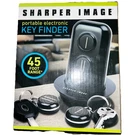 Sharper Image Portable Electronic Key Finder 45 Foot Range 2 Fobs New Box. Fixed Price $15.00.