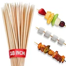 100PCS 18" Long Bamboo Skewers Sticks For Bbq Kabob Grilling Barbecue Marshma.... Fixed Price $12.30.