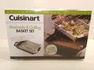 Cuisinart CMT-200 Marinade & Grilling Basket Set 12.5 7.6 X2.25 Brand New!. Fixed Price $26.99.