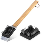 Simpletaste Grill Brush And Scraper For Bbq, Durable & Normal, Wood. Fixed Price $21.68.