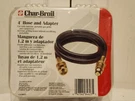 New In Box Char-broil Grill 4-FOOT Hose And Adapter 4184623. Fixed Price $21.50.