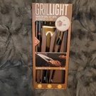 Grillight 3 Piece Bbq Stainless Steel Lighted Set Spatula Tongs Fork. Fixed Price $19.61.