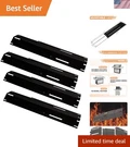 11.75" To 21" Adjustable Heat Plate For Perfect Grilling - 4 Shields. Fixed Price $48.89.