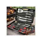 Bbq Grill Tool Set 19PC Stainless Steel Barbecue Kit W Case Outdoor Cooking. Fixed Price $29.98.