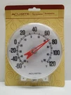 Acurite Indoor Outdoor Analog Thermometer W/ Bracket 00346 - New Nip 5" Dial. Fixed Price $9.99.