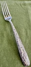 1 Reed & Barton Oakleaf Acorn Embossed Stainless Steel Silverware 8" Dinner Fork. Fixed Price $69.99.