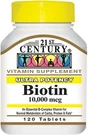 Century Healthcare 21ST Biotin-. Fixed Price $27.91.