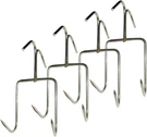 Tihood 4PACK Smoker Hooks - Stainless Steel Bacon Hanger, Roast Duck Silver. Fixed Price $22.03.